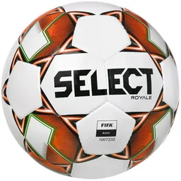 Piłka nożna Select FB Royale v22 FIFA Basic white-orange G1 - Piłka nożna - miniaturka - grafika 1