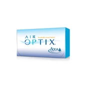 Soczewki kontaktowe - Air Optix, Aqua, Soczewki miesięczne +0.75 krzywizna 8,6 6 szt. - miniaturka - grafika 1