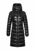 Kurtki jeździeckie - Covalliero Płaszcz pikowany damski AW23 - black - miniaturka - grafika 1