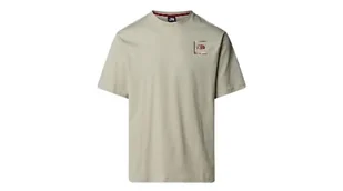 The North Face Męskie Coordinates S/S Koszulka Clay Grey M - Koszulki męskie - miniaturka - grafika 1