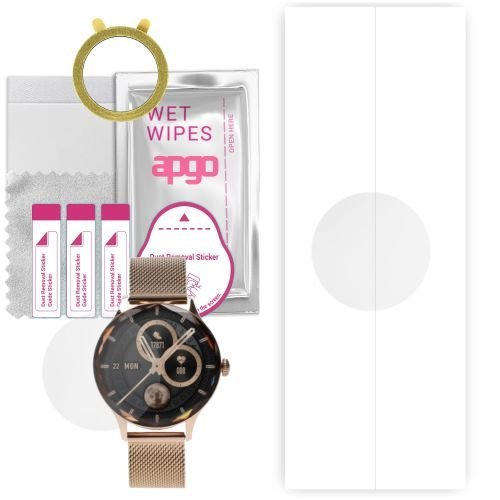 1x folia hydrożelowa ochronna do Garett Viva - apgo Smartwatch Hydrogel Protection Ochrona na ekran smartwatcha