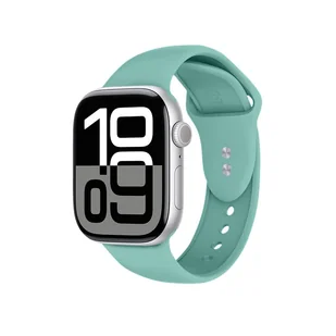 Pasek CRONG Liquid do Apple Watch (38/40/41/42mm) Turkusowy - Akcesoria do smartwatchy - miniaturka - grafika 2