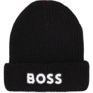 Czapki dla dzieci - BOSS Kidswear Czapka | z dodatkiem wełny - miniaturka - grafika 1