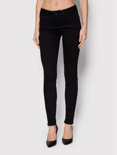 Guess Jeansy Annette W2YA99 D4PZ1 Czarny Skinny Fit - Spodnie damskie - miniaturka - grafika 1