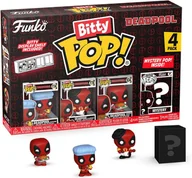 Figurki dla dzieci - funko pop! deadpool bitty pop 4 pack 2.5cm bathtime figurki - miniaturka - grafika 1