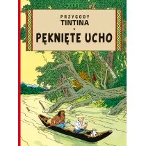 Egmont Pęknięte ucho Przygody Tintina Tom 6 - Komiksy dla młodzieży - miniaturka - grafika 1