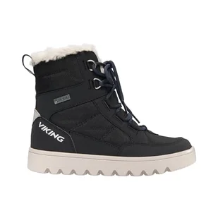 Viking Fleek Warm GTX Zip śniegowce, czarne, rozmiar 34, Czarny, 1 UK Narrow - Śniegowce damskie - miniaturka - grafika 1
