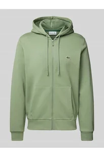 Bluza rozpinana o kroju regular fit z mieszanki bawełny - Lacoste - Bluzy męskie - miniaturka - grafika 1