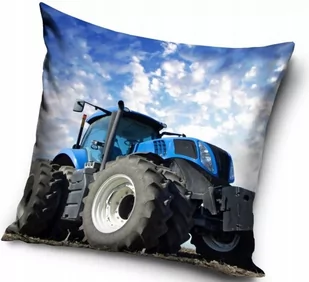 POSZEWKA na poduszkę TRAKTOR 40x40 cm - Poszewki na poduszki - miniaturka - grafika 1
