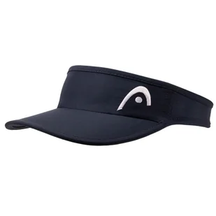 Damska czapka z daszkiem Head  Pro Player Women's Visor navy - Czapki damskie - miniaturka - grafika 1