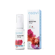 Witaminy i minerały - Osavi Methyl-B12 Oral Spray, Witamina B12 spray doustny, wiśnia, 100 mcg, 25 ml - miniaturka - grafika 1