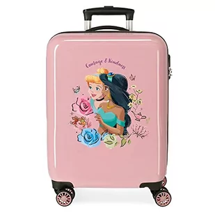 Disney Princesses Cabin Walizka różowa 38 x 55 x 20 cm sztywne ABS boczne zapięcie 34 l 2 kg 4 podwójne koła - Walizki - miniaturka - grafika 1