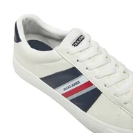 Sneakersy męskie - Sneakersy Jack&Jones 12257789 Biały - miniaturka - grafika 1