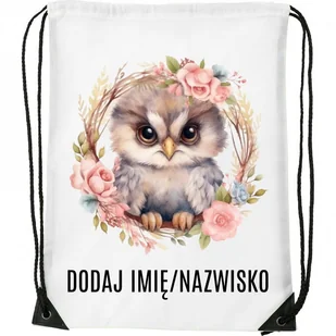 Worek na buty z imieniem do przedszkola szkoły WOREKD - Worki na buty - miniaturka - grafika 1