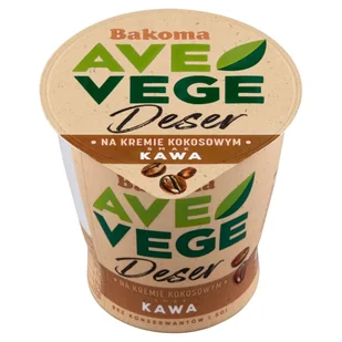 Bakoma - Vege deser kokosowy o smaku kawy - Kefiry, jogurty, maślanki - miniaturka - grafika 1