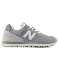 Buty sportowe męskie - Buty unisex New Balance U574BKR - szare - miniaturka - grafika 1