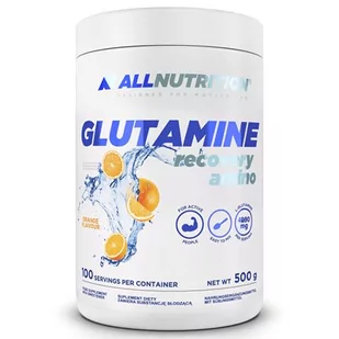 ALLNUTRITION Glutamina GLUTAMINE 500 g ORANGE unisex 5902837702667 - Aminokwasy - miniaturka - grafika 1