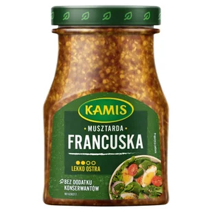 Kamis MUSZTARDA FRANCUSKA 185G zakupy dla domu i biura 35166388 - Musztardy - miniaturka - grafika 1