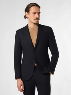 JOOP! Męska kurtka modułowa - Damon Mężczyźni Super Slim Fit niebieski jednolity, 46 - Kurtki męskie - miniaturka - grafika 1