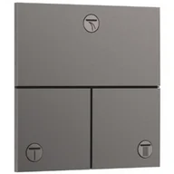 Baterie podtynkowe - HANSGROHE 15573340 ShowerSelect Comfort E Zawór odcinający, podtynkowy do 3 odbiorników Czarny Chrom Szczotkowany - miniaturka - grafika 1