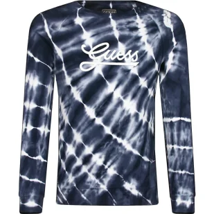 Guess Bluza TIE&DYE | Regular Fit - Bluzy dla chłopców - miniaturka - grafika 1