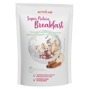 ACTIVLAB SUPER ŚNIADANIE owsianka z  jab-cyn 300g - Płatki śniadaniowe i musli - miniaturka - grafika 1