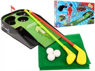 Mini golf zabawa w domu i ogrodzie - Zabawki i gry sportowe - miniaturka - grafika 1