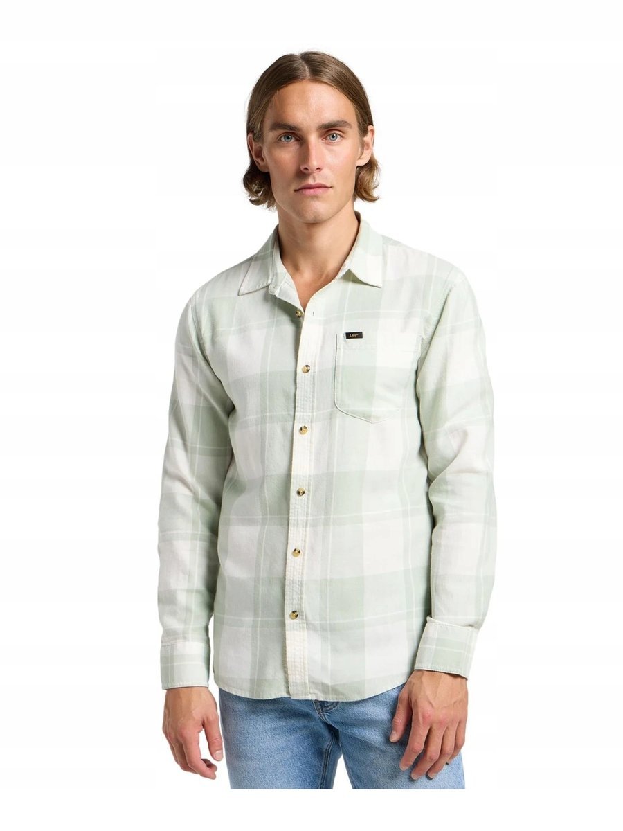 LEE MERCANTILE SHIRT SOFT SAGE 112364117 S