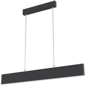 Lampy sufitowe - Belka wisząca Step P010PL-L23B4K Maytoni LED 23W 4000K nad wyspę czarna - miniaturka - grafika 1