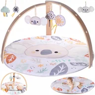 Maty edukacyjne - 2 x MATA EDUKACYJNA DLA NIEMOWLĄT MIĘKKA PAŁĄKI MATADI DWUSTRONNA - miniaturka - grafika 1