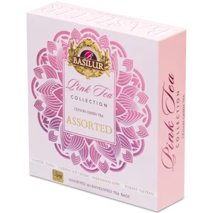 Zestaw herbat PINK TEA saszetki - 40 x 1,5 g - Herbata - miniaturka - grafika 1