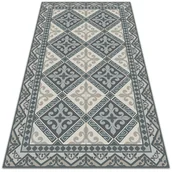 Dywany zewnętrzne - Dywan ogrodowy wzór Geometryczne ornamenty 80x120 cm - miniaturka - grafika 1