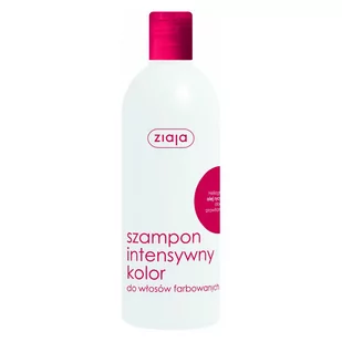 Ziaja szampon do włosów Intensywny Kolor z olejem rycynowym 400ml - Szampony do włosów - miniaturka - grafika 1