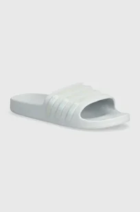 adidas klapki damskie kolor niebieski IF0894 - Klapki i japonki damskie - miniaturka - grafika 1