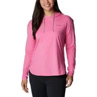 Bluzy narciarskie - Bluza damska Columbia Sun Trek z kapturem - miniaturka - grafika 1