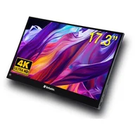 Monitory - Verbatim monitor przenośny dotykowy, PMT-17-4K, 17.3" - miniaturka - grafika 1