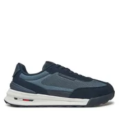 Sneakersy męskie - Sneakersy Tommy Hilfiger Retro Runner FM0FM05328 Granatowy - miniaturka - grafika 1