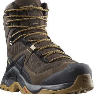 Męskie buty turystyczne Salomon Quest Element Gore-Tex Rozmiar butów (UE): 47 1/3 / Kolor: czarny/brązowy - Buty trekkingowe męskie - miniaturka - grafika 1