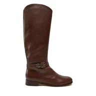 Kozaki damskie - Oficerki Lauren Ralph Lauren 802937804003 Brązowy - miniaturka - grafika 1