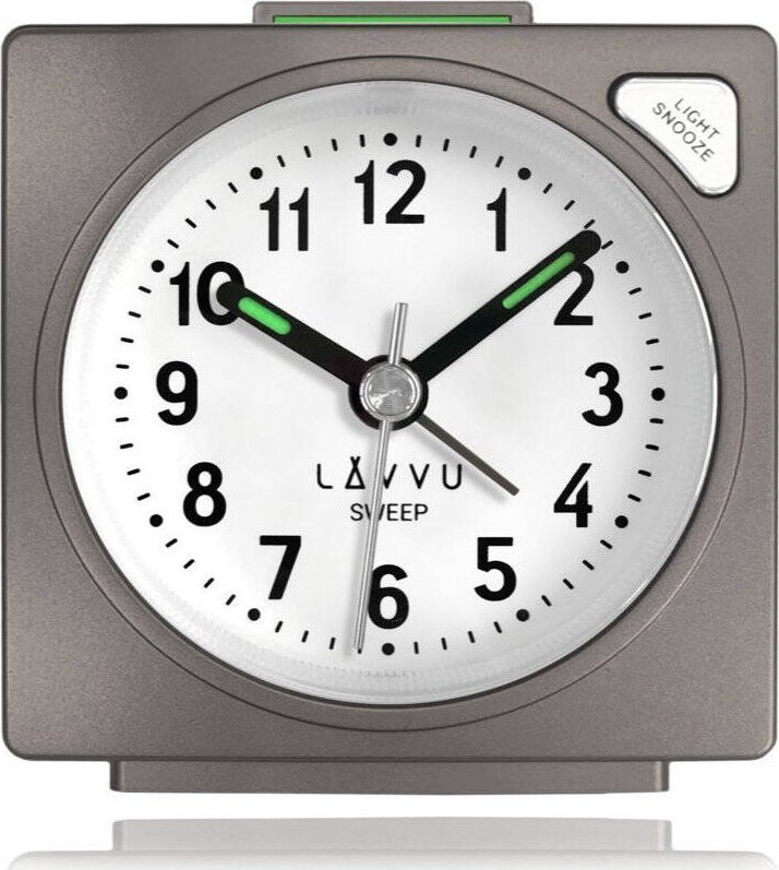 Lavvu Budzik Lavvu LAS3045 klasyczny szaro-beżowy .