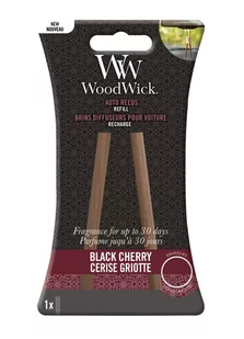 Woodwick Black Cherry pałeczki zapachowe do auta WW uzupełnienie Woo000552 - Zapachy samochodowe - miniaturka - grafika 1