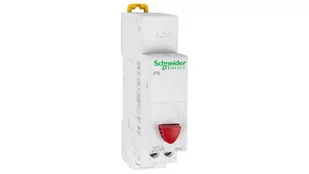 Schneider Electric Przycisk modułowy 20A 1R czerwony iBP A9E18031 A9E18031 - Bezpieczniki elektryczne - miniaturka - grafika 1
