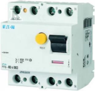 LEGRAND różnicowoprądowy 4P 40A 0,1A typ AC PF6-40/4/01 286509 - Bezpieczniki elektryczne - miniaturka - grafika 1