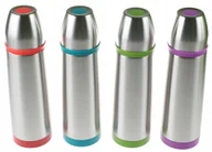 Kubki termiczne - TERMOS kubek TERMICZNY 350ml STAL KOLORY 4305 - miniaturka - grafika 1