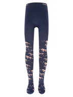 Rajstopy dziecięce - ewers Rajstopy "Horses" w kolorze granatowym - miniaturka - grafika 1