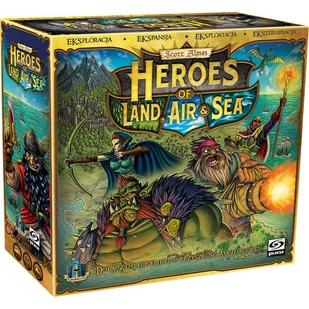 Heroes of Land, Air and Sea Galakta - gra - Gry planszowe - miniaturka - grafika 1