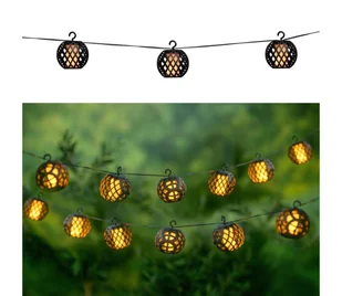 LED Łańcuch solarny 3,8m 8xLED/1,2V - Lampy ogrodowe - miniaturka - grafika 1