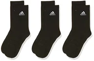 Skarpetki damskie - Adidas Mężczyźni Light Crew Socks 3 Pairs DZ9394 Skarpety, Czarny, 3XS - miniaturka - grafika 1