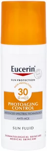 Eucerin Eucerin Photoaging Control Sun Fluid Spf30 0 fluid przeciwsłoneczny 50ml 50 ml - Balsamy i kremy do opalania - miniaturka - grafika 1