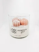 Świece - Duża Jesienna Świeca Sojowa Pumpkin Spice - Świeca Dyniowa - miniaturka - grafika 1